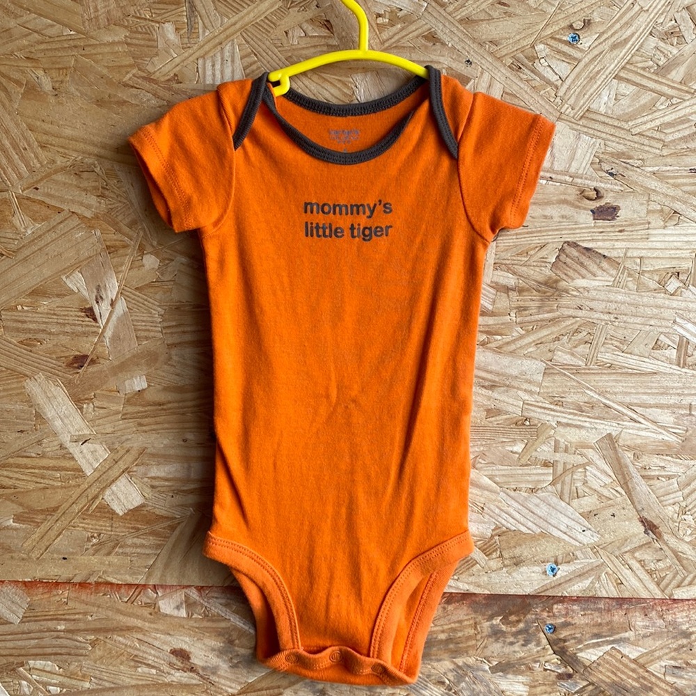 Orange Tiger Onesie